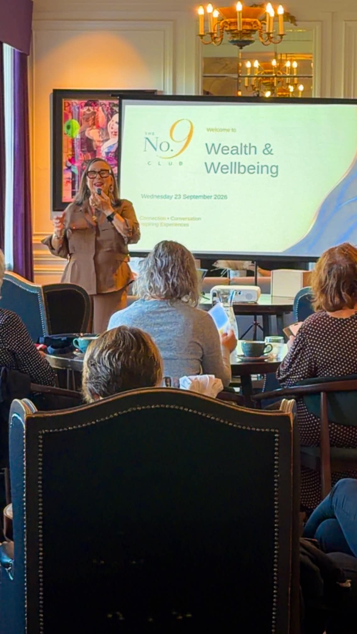 The Wealth and Wellbeing gathering at Kimpton Blythswood Square